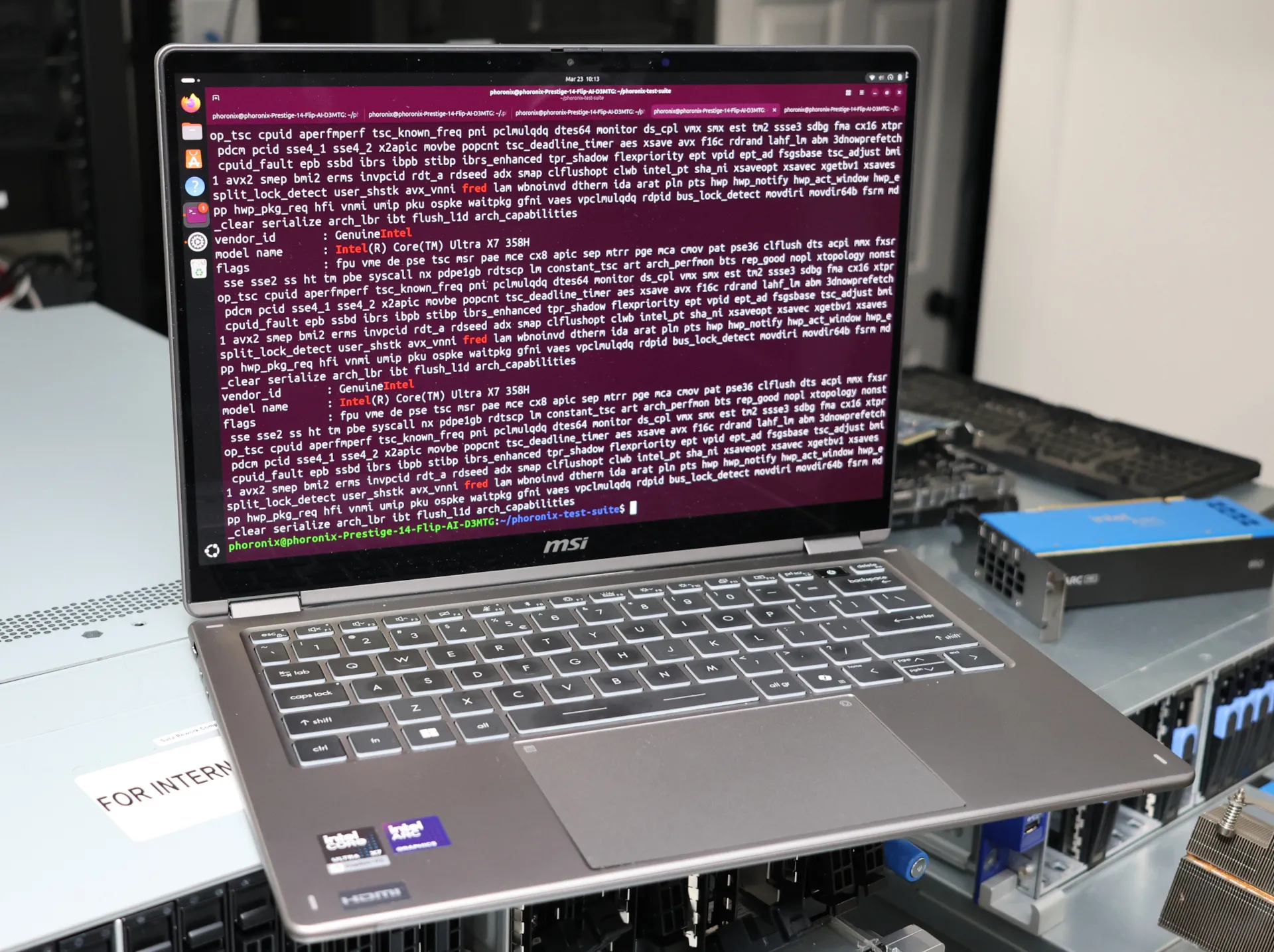 Intel FRED enabled on Panther Lake under Linux