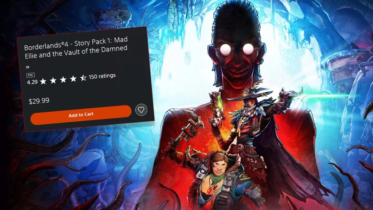O novo pacote de expansão de US$ 30 do Borderlands 4 não está conquistando os fãs
