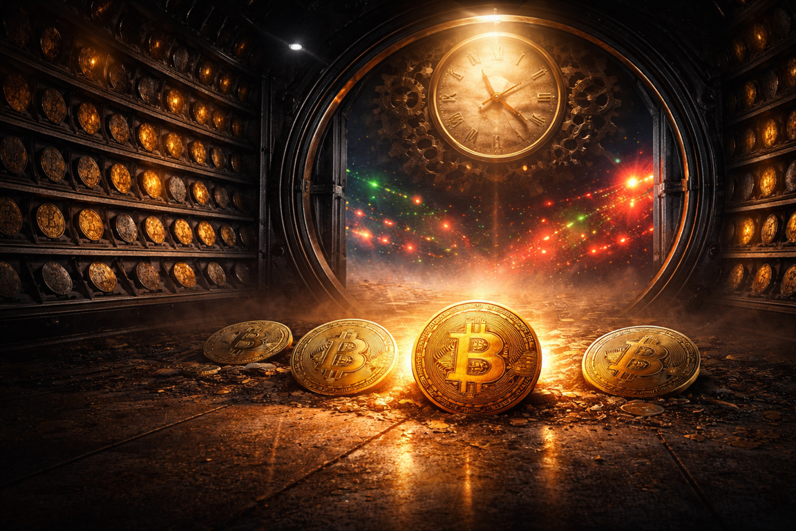 Bitcoin HODLers adicionam silenciosamente 332.000 BTC em meio ao caos do mercado