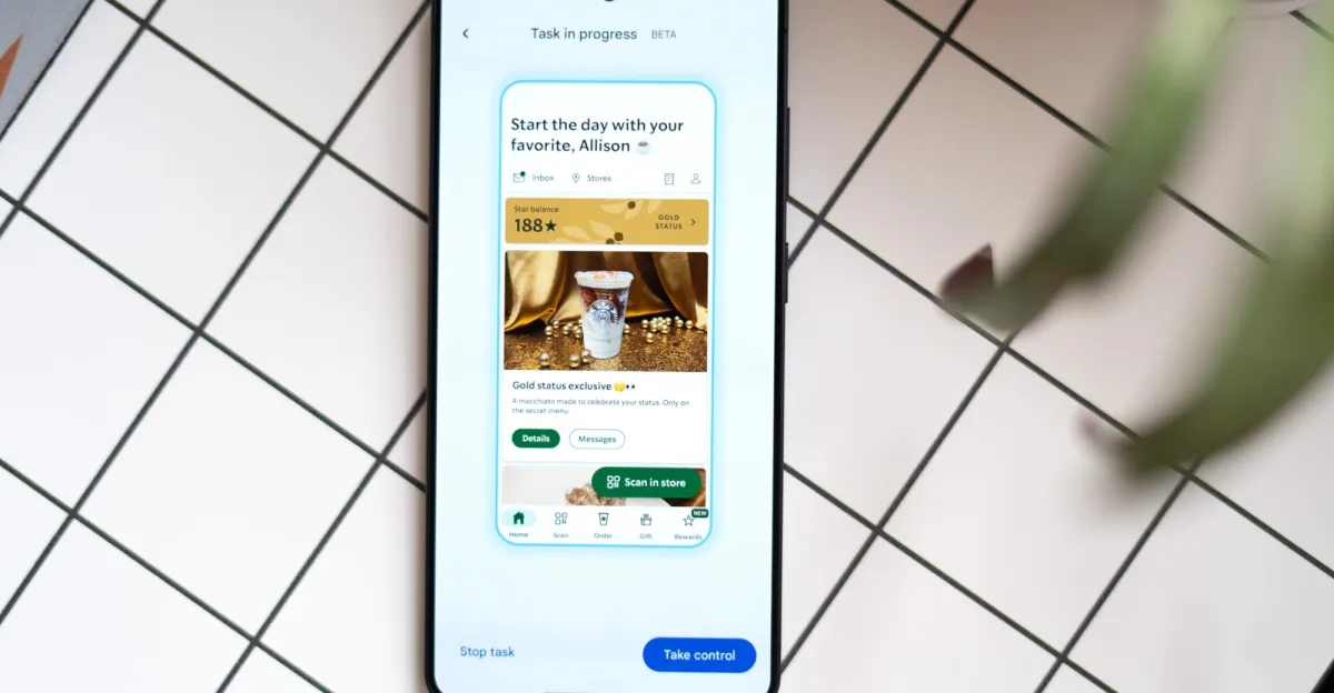A automação de tarefas Gemini é lenta, desajeitada e superimpressionante